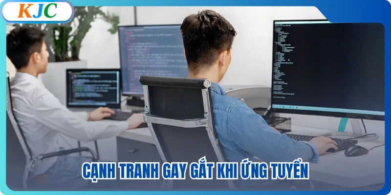 Cạnh tranh gay gắt khi ứng tuyển